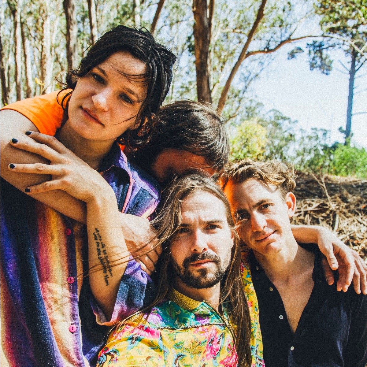 Big Thief band photo by Dustin Condren